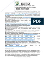 Edital de Convocação Autuação #014 - 2022 - Educação Especial-Dm - Reclassificação
