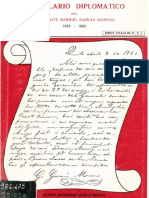 Villalba, Jorge - Epistolario Diplomático Del Presidente Gabriel García Moreno