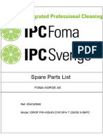 Spare Parts List: Foma Norge As