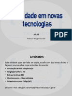 Qualidade em Novas Tecnologias