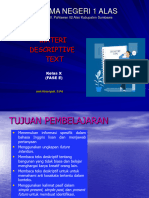 Descriptive Text X Utk Siswa-1