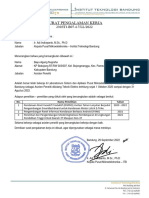 Surat Pengalaman Kerja: 230/IT1.B07.4.7/LL/2022