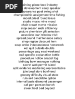 Words List | PDF | Internet | Computing And Information Technology