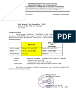 Undangan Ortu Penerimaan Rapor