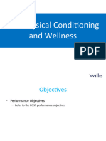 Physical Conditioning and Wellness