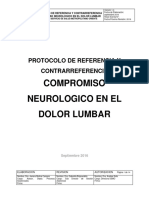 Compromiso Neurológico en El Dolor Lumbar