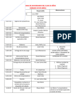 Programa de Aniversario Del Club Corregido