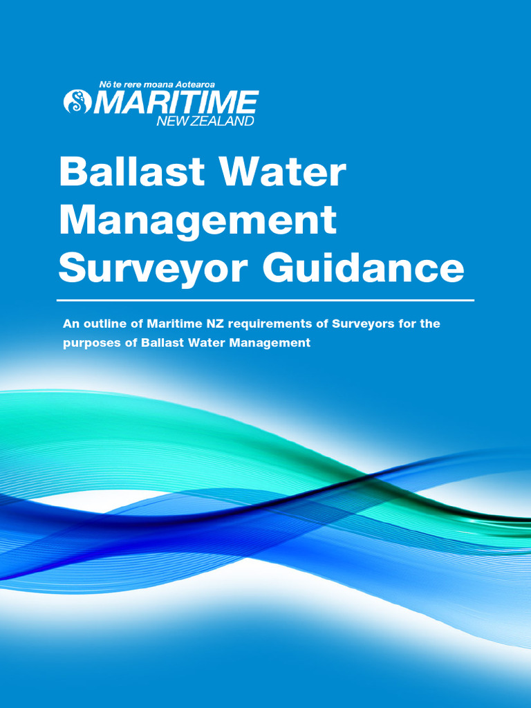 Ballast Water Management Surveyor Guidelines PDF Ships