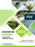 Statistik Daerah Kabupaten Lampung Timur 2022