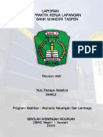 Laporan Sistematika Praktik Kerja Lapangan