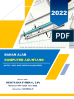 Bahan Ajar Data Awal & Daftar Akun