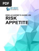 Guide To Risk Appetite 3