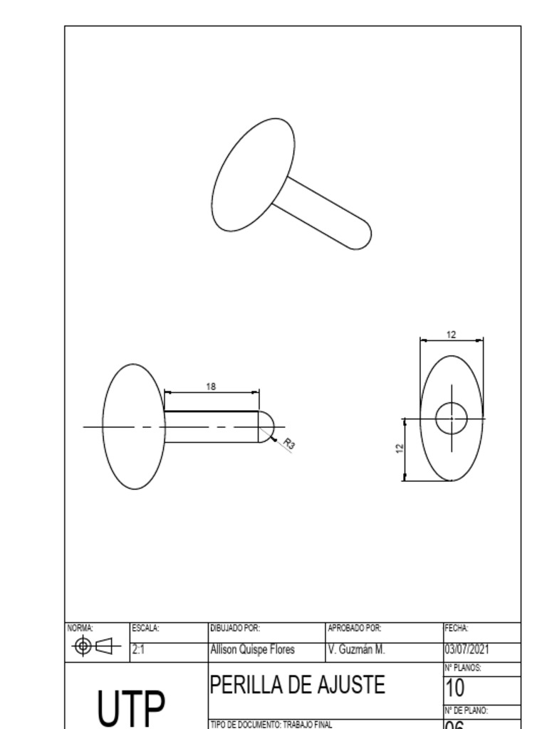 Perilla de Ajuste PDF