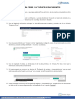 Manual para Firma Electrónica de Documentos