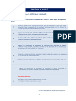 Agenda Sesión 2