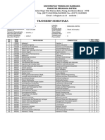 Cetak Transkrip Sementara - Portal Akademik