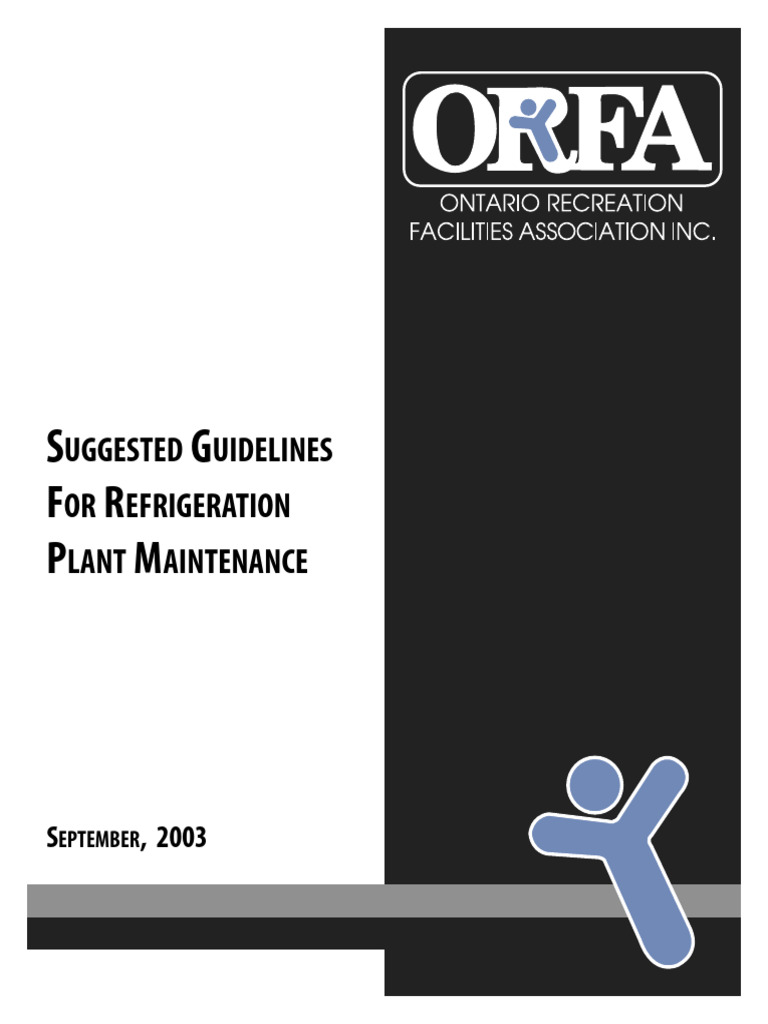 Refrigeration Plant Maintenance Manual PDF Valve Pump