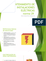 Mantenimiento de Instalaciones Electricas