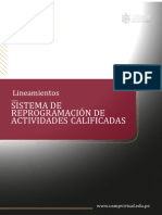 Lineamientos Sistema de Reprogramación de Actividades Calificadas 2022