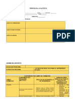 FORMATO PROGRAMA ANALÍTICO 4to