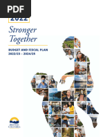 2022 Budget and Fiscal Plan