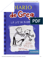 Diario de Greg Vol 2 - La Ley de Rodrick