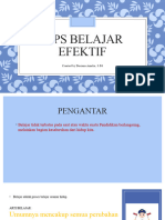 Tips Belajar Efektif