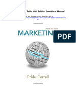 Marketing 2014 Pride 17th Edition Solutions Manual