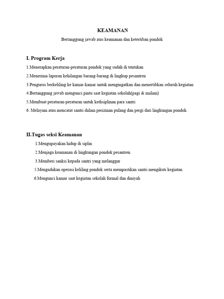 Contoh Audit Sosial Penggunaan Dana Kelurahan Alat Keamanan Warga