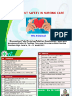 Patient Safety in Nursing Care - Rita - 2023