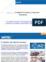 Unidad 8 Gestión Del Taleno Humano o Recursos Humanos