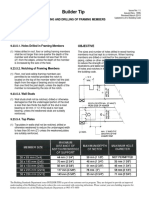 Notching and Drilling of Framing Members