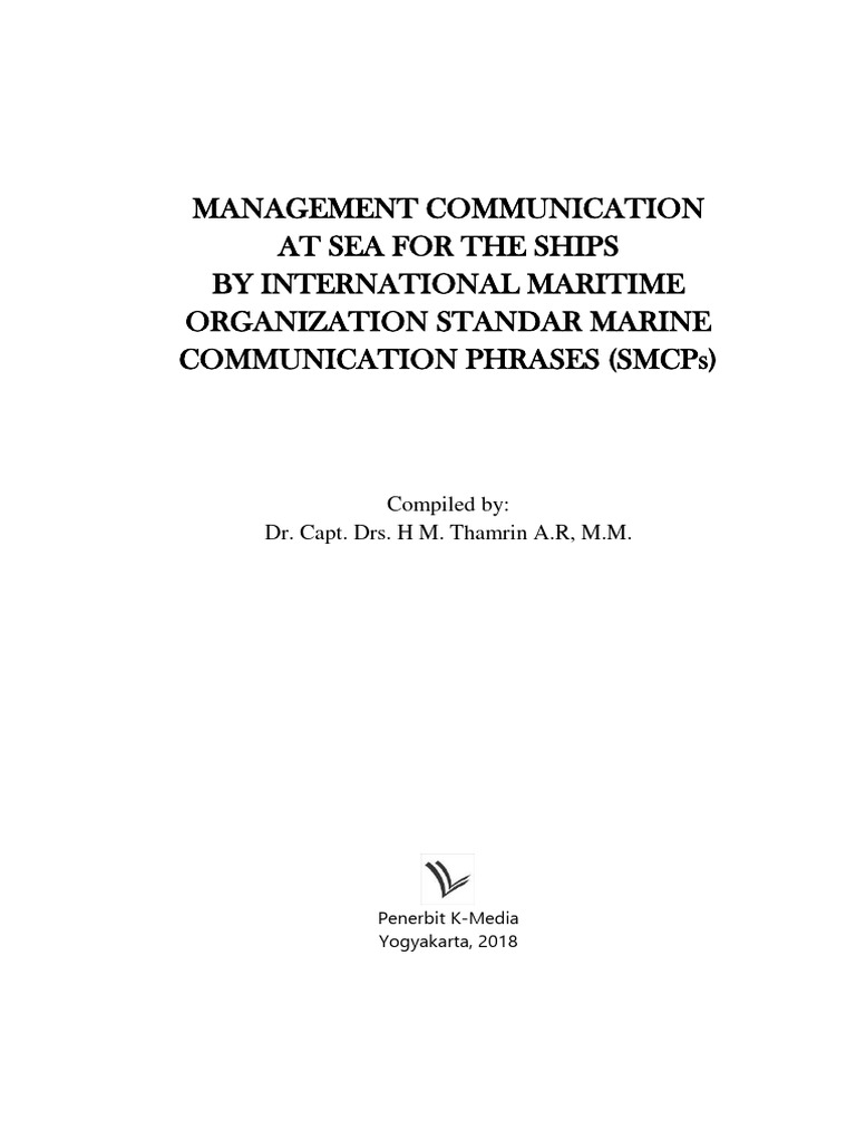 Management Communication at Sea - Thamrin | PDF | Water Transport ...