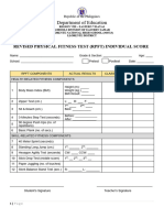 RPFT Score Sheets