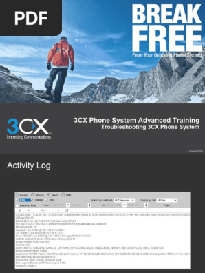 3.1-  Troubleshooting 3CX Phone System