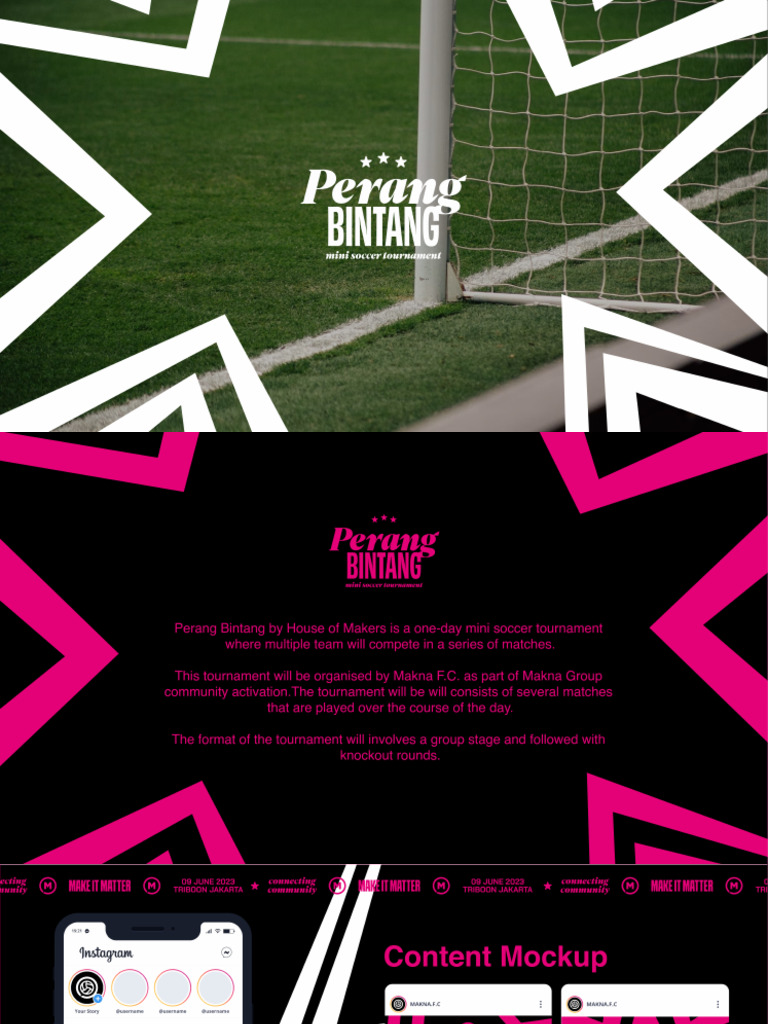 Perang Bintang Mini Soccer PDF Entertainment Association Football