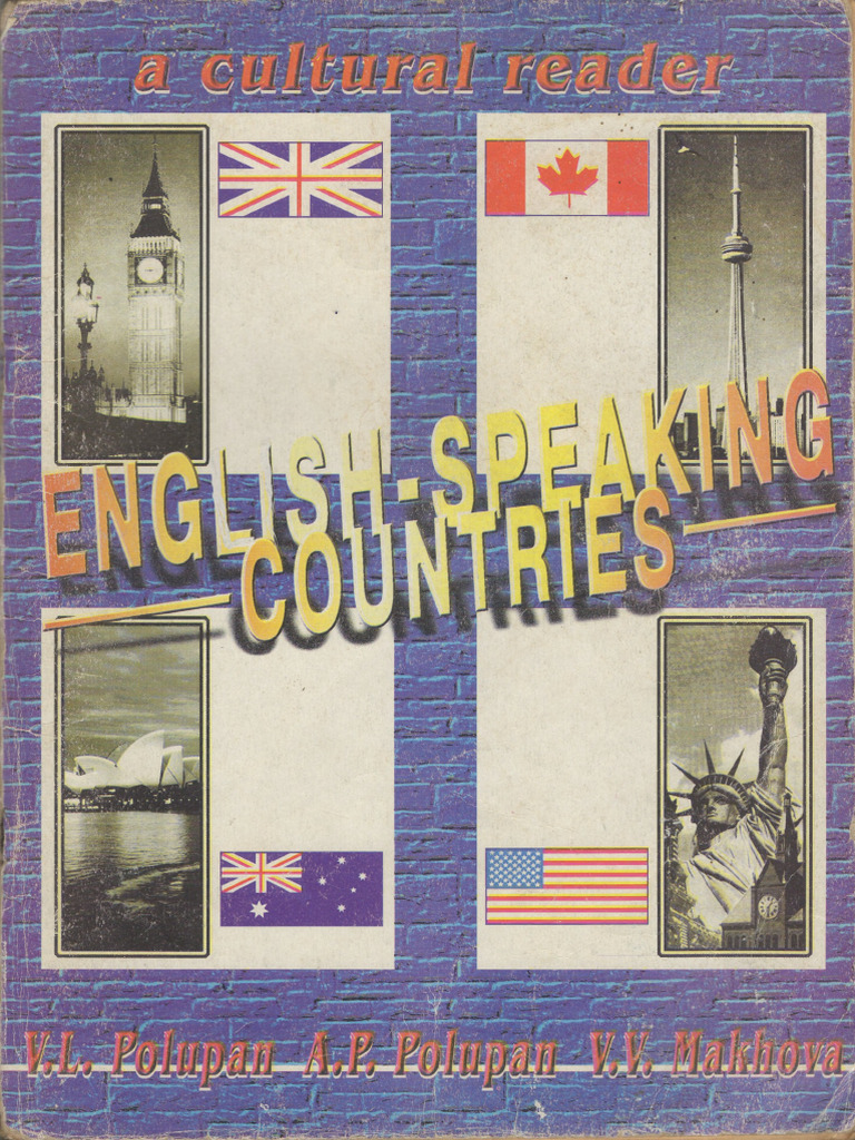 English-Speaking Countries A Cultural Reader