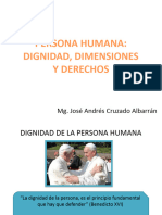 Sesión 2-Persona Humana Dignidad Dimensiones y Derechos