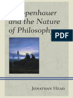 9781793640062.lexington Books - Schopenhauer and The Nature of Philosophy - Jul.2021