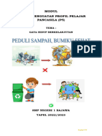 Modul Projek - Peduli Sampah, Bumiku Sehat - Fase D