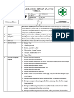 SOP Pencabutan Gigi Dengan Anastesi Topikal