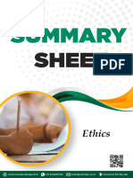 11.summary Sheet Ethics