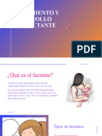 Crecimiento y Desarrollo Del Lactante