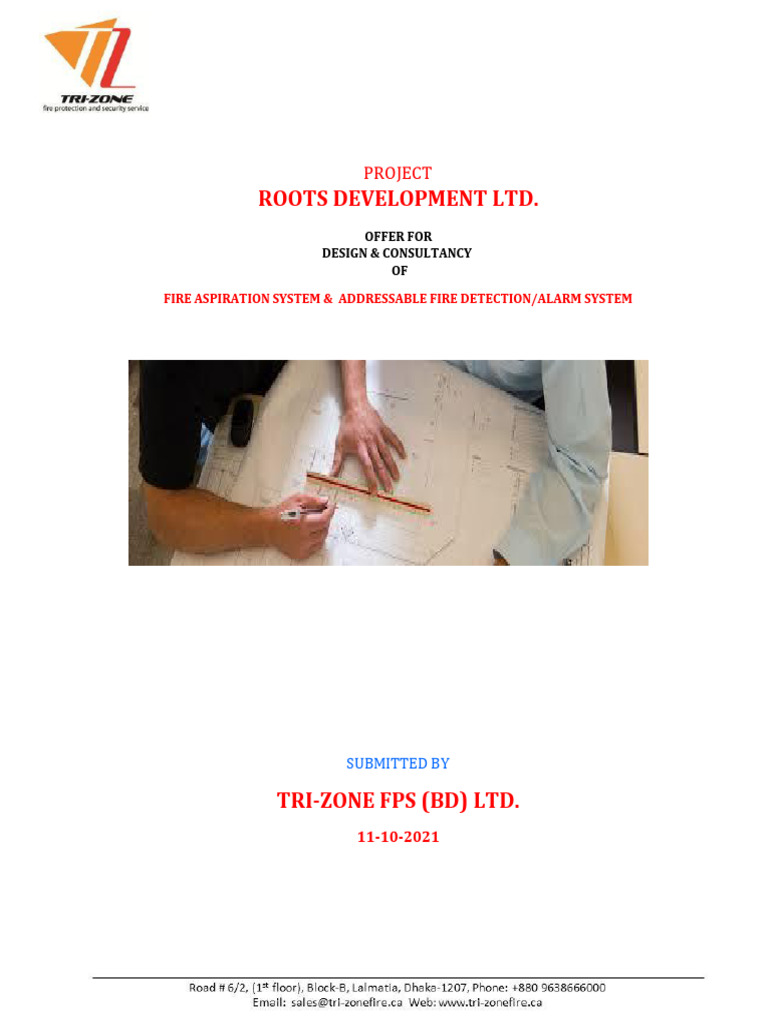 Fire Detection System Design Proposal | PDF