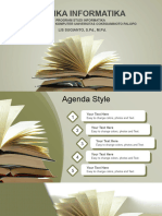 Vintage Old Books PowerPoint Template