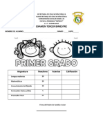 Examen 1 C 3° Trimestre