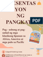 Pag Usbong at Pag Unlad NG Mga Klasikong Lipunan Sa Africa America at Mga Pulo Sa Pacific Autosaved