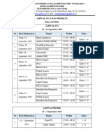 Jadwal Sts 1 Dan Projek p5 2023