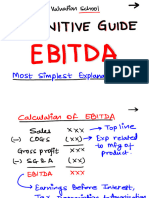 Masterclass On EBITDA