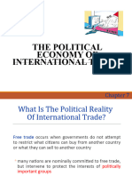 INB 372 Topic-6 The Political Economy of Inernational Trade